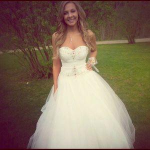 White Prom Dress